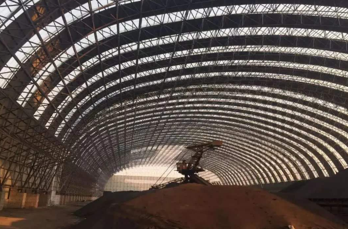 彭州概述原料场封闭技术的特点和类型